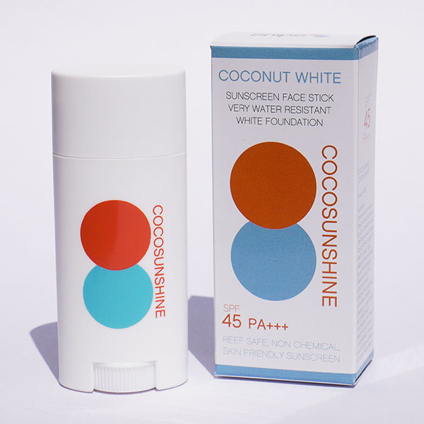 facestick coconut white